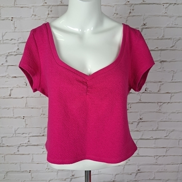 anthropologie Scoop-Neck BabyTee Top - Picture 4 of 12